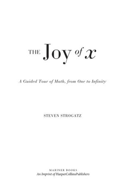 The Joy Of X, Steven Strogatz - Ebook - 9780547517667