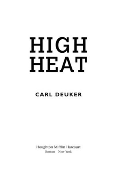 High Heat, Carl Deuker - Ebook - 9780547528694