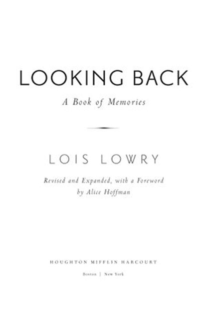 Looking Back, Lois Lowry - Ebook - 9780547529363