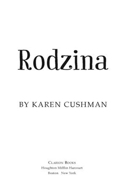 Rodzina, Karen Cushman - Ebook - 9780547533483