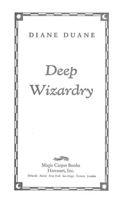Deep Wizardry, Diane Duane - Ebook - 9780547538662