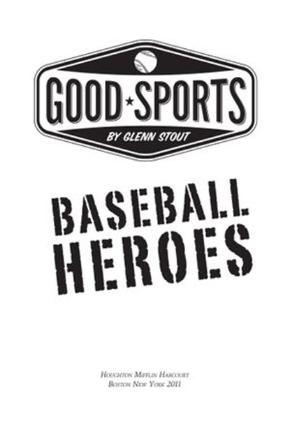 Baseball Heroes, Glenn Stout - Ebook - 9780547577586