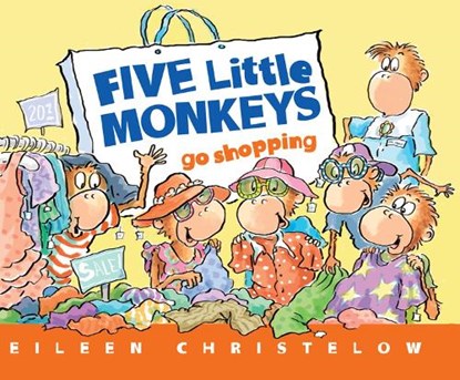 Five Little Monkeys Shopping for School, Christelow Eileen Christelow - Paperback - 9780547744513