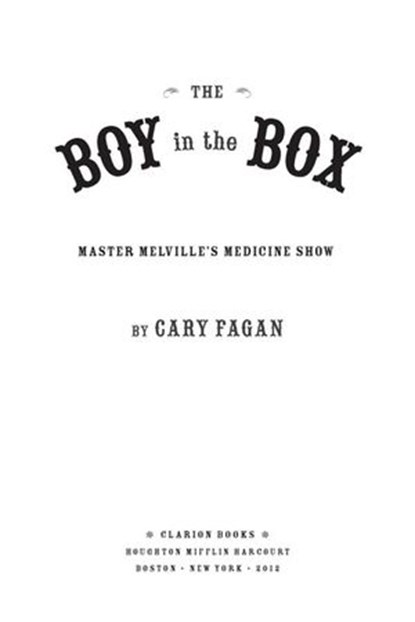 The Boy in the Box, Cary Fagan - Ebook - 9780547752716