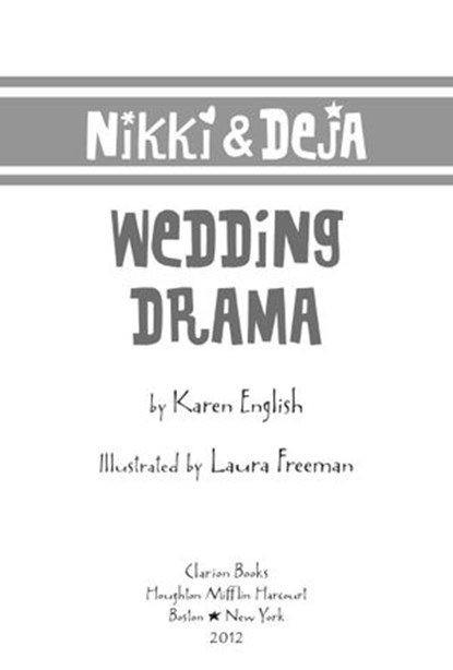 Nikki and Deja: Wedding Drama, Karen English - Ebook - 9780547822570