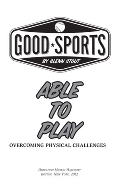 Able to Play, Glenn Stout - Ebook - 9780547822839