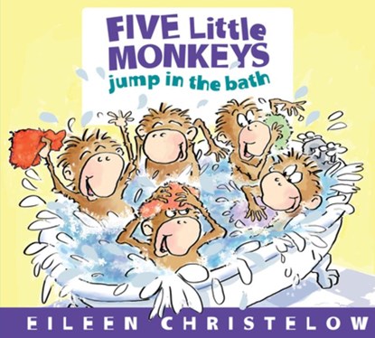 Five Little Monkeys Jump in the Bath, Eileen Christelow - Gebonden - 9780547875279