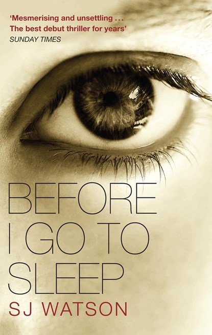Before I Go To Sleep, S. J. Watson - Paperback Pocket - 9780552164122