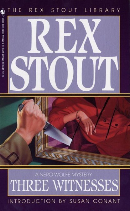 Three Witnesses, Rex Stout - Paperback - 9780553249590
