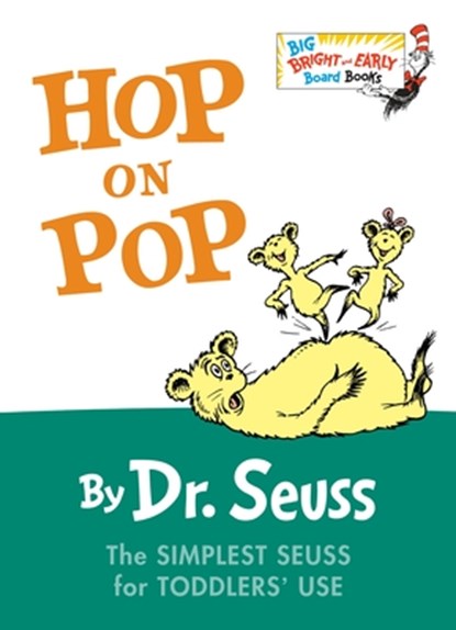 HOP ON POP, Seuss - Gebonden - 9780553496796