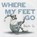 Where My Feet Go, SIF,  Birgitta - Gebonden - 9780553511642