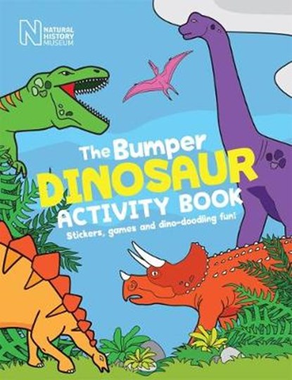 The Bumper Dinosaur Activity Book, The Natural History Museum - Paperback - 9780565094799