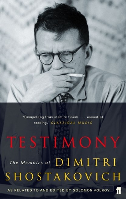 Testimony, Dmitri Shostakovich - Paperback - 9780571227921