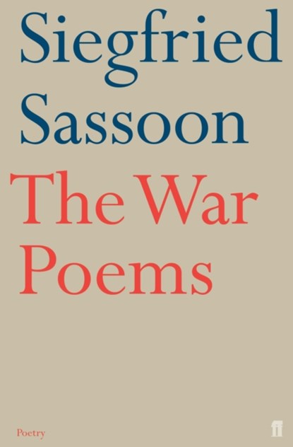The War Poems, Siegfried Sassoon - Paperback - 9780571240098