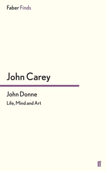 John Donne, John Carey - Ebook - 9780571280780