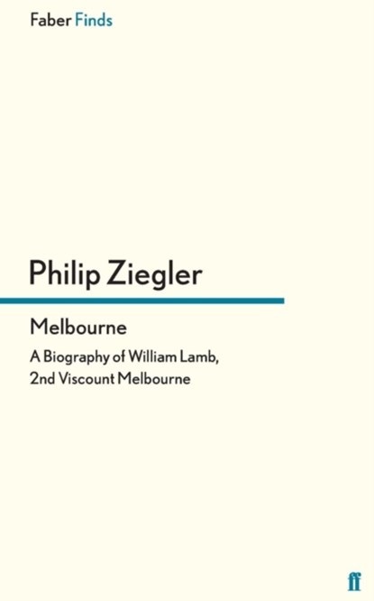 Melbourne, Philip Ziegler - Paperback - 9780571302871