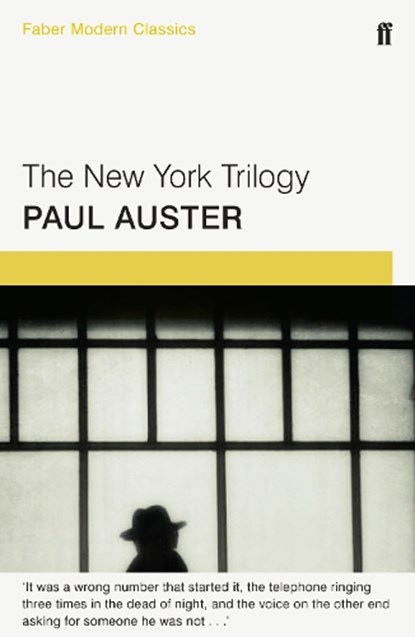 The New York Trilogy, Paul Auster - Paperback - 9780571322800