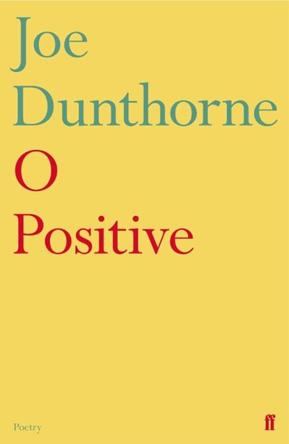 O Positive, Joe Dunthorne - Paperback - 9780571342556