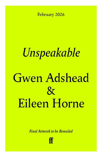 Unspeakable, Gwen Adshead - Paperback - 9780571385256
