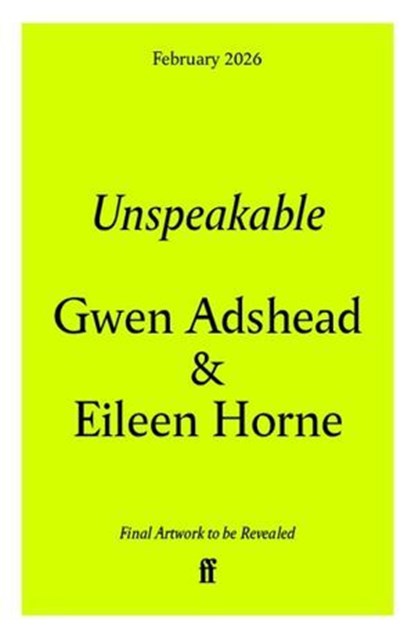 Unspeakable, Gwen Adshead - Ebook - 9780571385270