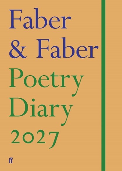 Faber Poetry Diary 2027, Various Poets - Gebonden - 9780571403530