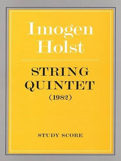 String Quintet, niet bekend - Paperback - 9780571507535