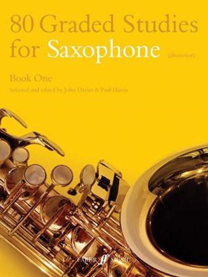 80 Graded Studies for Saxophone Book One, John Davies ; Paul Harris - Paperback - 9780571510474