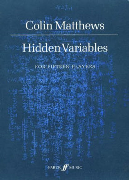 Hidden Variables, niet bekend - Paperback - 9780571511877