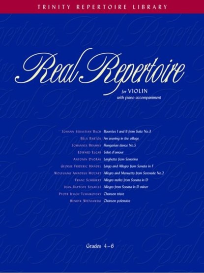 Real Repertoire for Violin, Mary Cohen - Paperback - 9780571521555