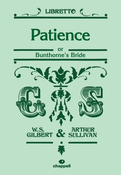 Patience, niet bekend - Paperback - 9780571538584