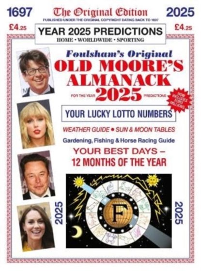 Old Moore's Almanac 2025, Francis Moore - Paperback - 9780572048488