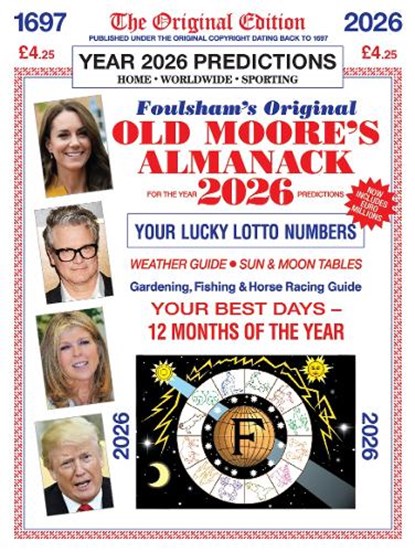 Old Moore's Almanack 2026, Francis Moore - Paperback - 9780572048600
