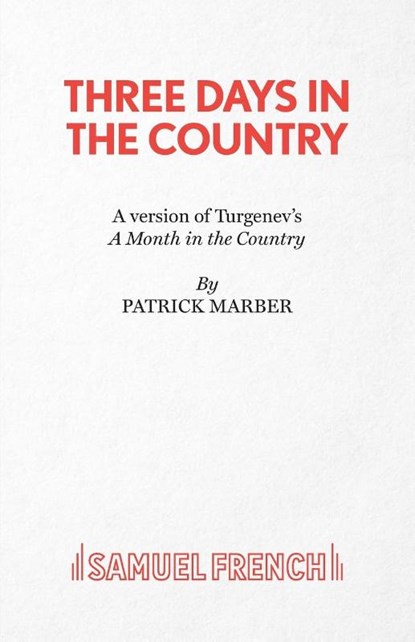 Three Days in the Country, Ivan Sergeevich Turgenev - Paperback - 9780573114977