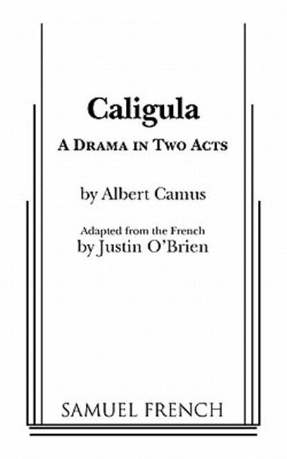 Caligula, Albert Camus - Paperback - 9780573606694