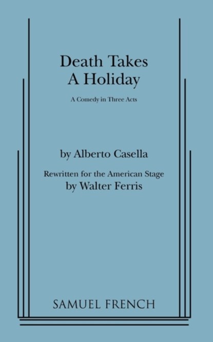 Death Takes a Holiday, Alberto Cassella - Paperback - 9780573607882