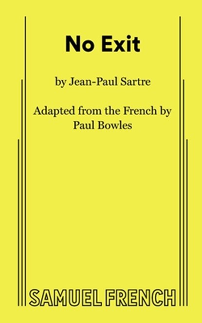No Exit, Jean-Paul Sarte - Paperback - 9780573613050