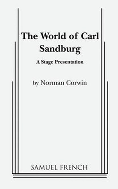 The World of Carl Sandburg, Norman Corwin - Paperback - 9780573618055