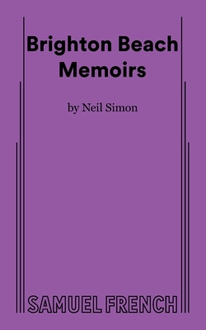 Brighton Beach Memoirs, Neil Simon - Paperback - 9780573619410
