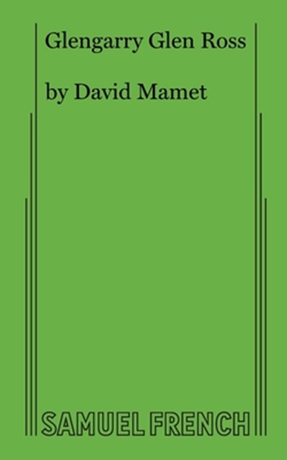 GLENGARRY GLEN ROSS, MAMET,  David - Paperback - 9780573640421