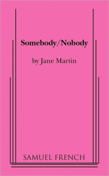 Somebody/Nobody, Jane Martin - Paperback - 9780573663611