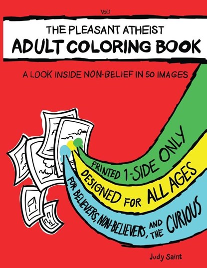 The Pleasant Atheist Adult Coloring Book, Judy Saint - Paperback - 9780578286273