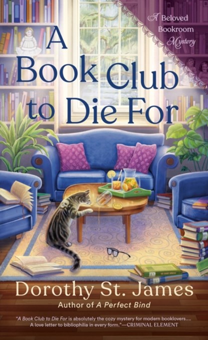 A Book Club to Die For, Dorothy St. James - Paperback - 9780593098646