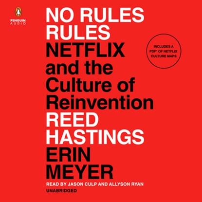 No Rules Rules, Reed Hastings ; Erin Meyer - AVM - 9780593107386