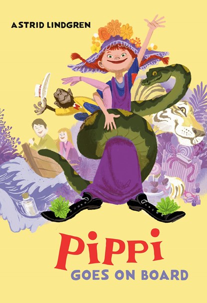 Pippi Goes on Board, Astrid Lindgren - Paperback - 9780593117859