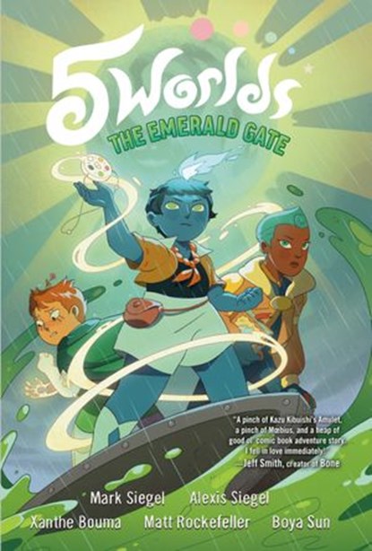5 Worlds Book 5: The Emerald Gate, Mark Siegel ; Alexis Siegel - Ebook - 9780593120620