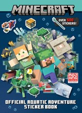 Minecraft Official Aquatic Adventure Sticker Book (Minecraft) - Stephanie Milton - 9780593123713