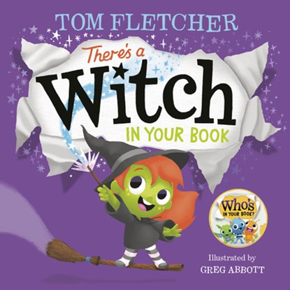 There's a Witch in Your Book: An Interactive Book for Kids and Toddlers, Tom Fletcher - Gebonden - 9780593125175