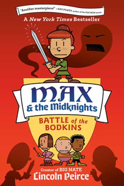 Max and the Midknights: Battle of the Bodkins, Lincoln Peirce - Paperback - 9780593125939