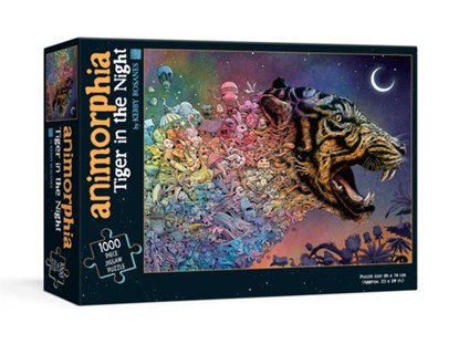 Animorphia Tiger in the Night Puzzle, Kerby Rosanes - Gebonden Paperback - 9780593184776