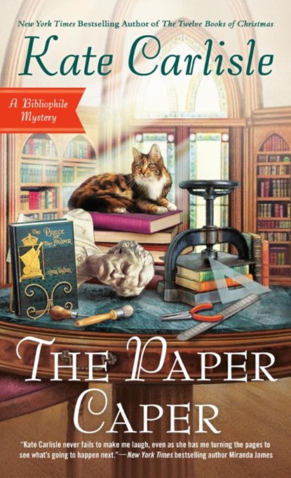 The Paper Caper, Kate Carlisle - Paperback - 9780593201480